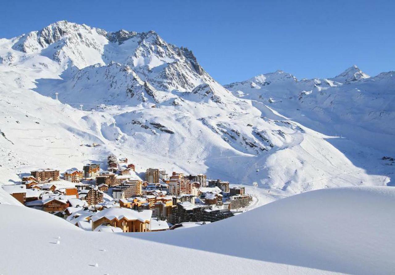 Dernier Etage Avec Vue Sur Les Montagnes Emplacement Exceptionnel Au Coeur De Val Thorens Ski Aux Pieds Prestations Incluses Eksteriør billede
