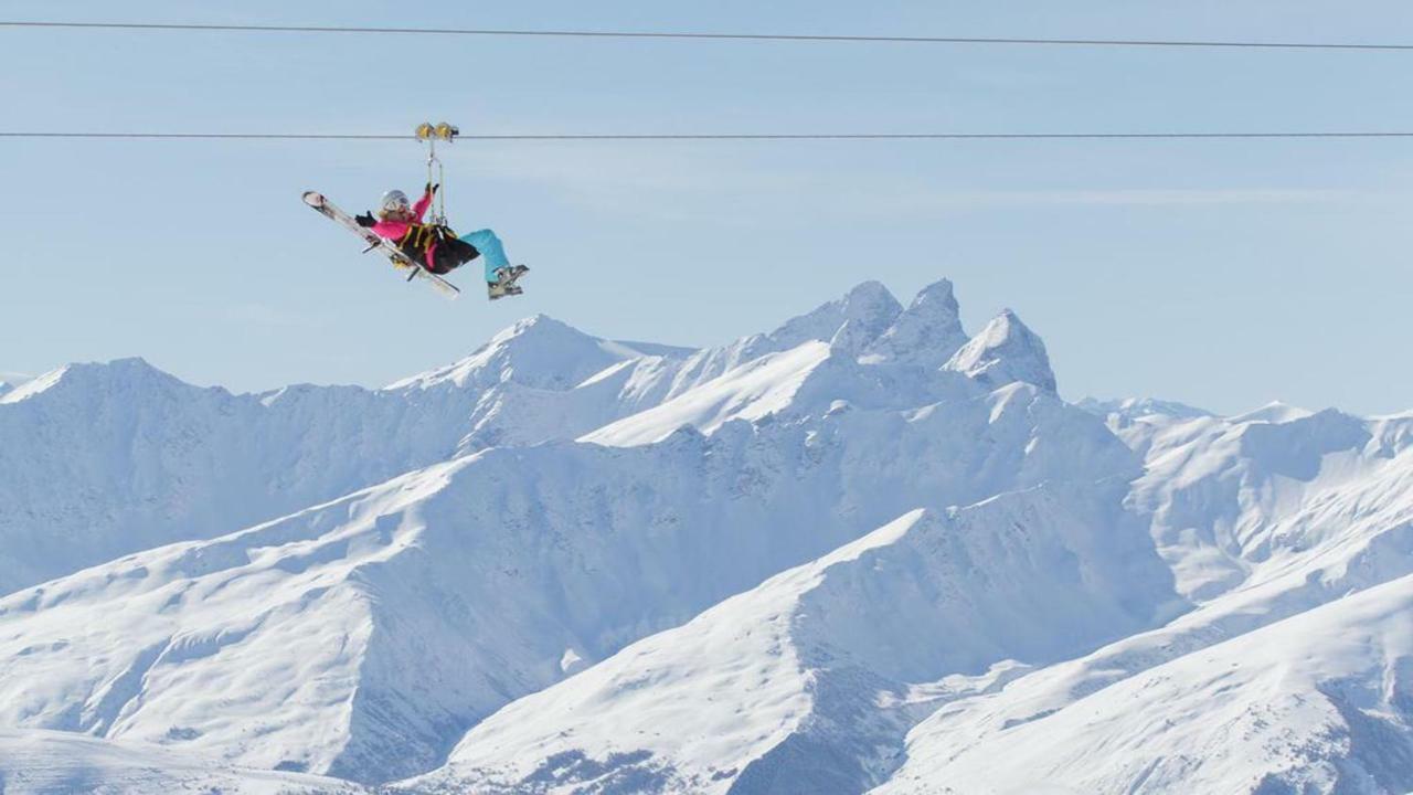 Dernier Etage Avec Vue Sur Les Montagnes Emplacement Exceptionnel Au Coeur De Val Thorens Ski Aux Pieds Prestations Incluses Eksteriør billede