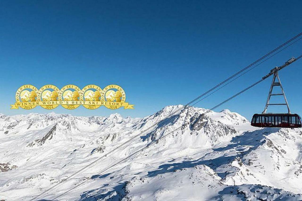 Dernier Etage Avec Vue Sur Les Montagnes Emplacement Exceptionnel Au Coeur De Val Thorens Ski Aux Pieds Prestations Incluses Eksteriør billede